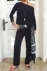 Slim Fit Boat Neck Jogger Jumpsuit (6285647773870)