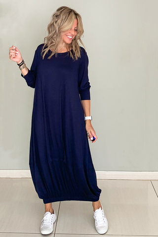 Long Sleeves 2 In 1 Dress (5686334849178)