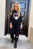 Hoodie & Jogger Pants Set - Black / Tiger Bubble & Nour Al Ein (6233560187054)
