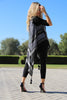 Mystique Sleeveless Kimono- Black / Snake (1674720837676)