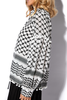 Kuffiyeh Top With V Neck & Bishop Sleeves (7606804021492) (7606822404340)