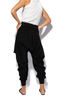 Low Crotch Linen Harem Pants (7607394271476)