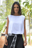Balloon Top With Elastic Hem & Pleat Detail (6595162472622)