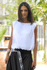 Balloon Top With Elastic Hem & Pleat Detail (6595162472622)