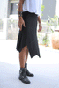 Longline Asymmetric Midi Skirt (6595964141742) (6596006805678)
