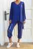 Box Cut Tunic - Royal Blue/ Hajr (6311063224494)