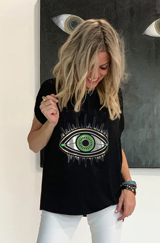 Evil Eye Tee - Black (3968783450156)