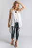 Mystique Sleeveless Kimono- /White (7053616349358)