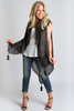 Mystique Sleeveless Kimono- /Black (5729152204954)