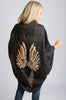 All Day Kimono Cardi With Wings- Black (1185471889452)