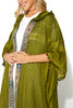 Namaste Hooded Abaya with Indian Lace