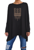 Embroidery Cotton Jersey Dolman Top (8112654582004)