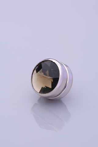 Silver Plated Scarf Magnet - Mink (1872935125036)