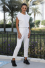 Cap Sleeves Jumpsuit In French Terry Fabric (7521072906484) (7524311335156) (7524312711412) (7524314513652)