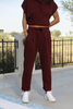 Jogger Pants In French Terry Fabric With Pull Rope (7513540264180) (7513794969844)