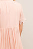 Crochet Trim Baby Doll Dress - Light Peach - Gingerlining (9346736209)