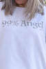 Get It Right Basic Tee- White / 99% Angel (4565447114885)