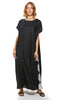 Alma Linen Kaftan With Side Lace Detailing & Lining (7907121496308)