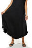 Sleeveless Jalila Cotton Jersey Frill Dress With Round Neckline (7915365728500) (7915650449652) (7915652350196) (7915655758068) (7915666669812) (7915683840244)