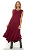 Sleeveless Jalila Cotton Jersey Frill Dress With Round Neckline (7915365728500) (7915650449652) (7915652350196) (7915655758068) (7915666669812)