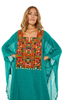 Zumurod Kaftan With Chest Embroidery & Coins Detailing (8055922819316)
