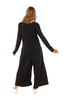 Milana Cotton Jersey Flowy Cropped Legs Jumpsuit With Front Pockets (8082472272116)