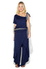 Jenna Cotton Jersey Cold Shoulder Top & Overlay Pants Set (7749494309108)