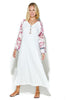 Dounia A-Line Dress With Raglan Calligraphy Sleeves (7749537661172) (7749997396212)