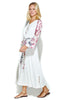 Dounia A-Line Dress With Raglan Calligraphy Sleeves (7749537661172)