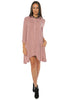 Challi Shirt / Dress - Mauve - Gingerlining (9365434385)