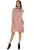 Challi Shirt / Dress - Mauve - Gingerlining (9365434385)