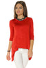 A-Line Tunic Top- Rust - Gingerlining (7918198216)