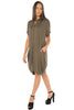 Button Down Dress - Military - Gingerlining (9365405713)