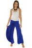 Jersey Pants with Overlay- Blue - Gingerlining (7730404232) (6208663322798) (6239362187438)