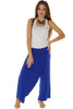 Jersey Pants with Overlay- Blue - Gingerlining (7730404232) (6208663322798) (6239362187438)