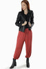 Relaxed Fit Jogger Pants- Marsala - Gingerlining (8339543249)