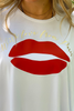 With Love From Paris Sleeveless Tee - White (1864837398572)