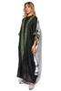 Falak Kuffiiyeh Abaya With Embroidered Borders, Black Back & Sleeve Tassels (7607167615220)