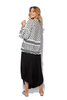 Kuffiyeh Top With V Neck & Bishop Sleeves (7606804021492)