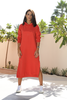 Hoodie Dress In French Terry Fabric & Side Slits (7512050073844) (7512055382260)
