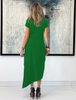 Short Sleeves Total Comfort Dress - Green (5572298145946)
