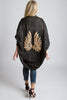 All Day Kimono Cardi With Wings- Black (1185471889452)